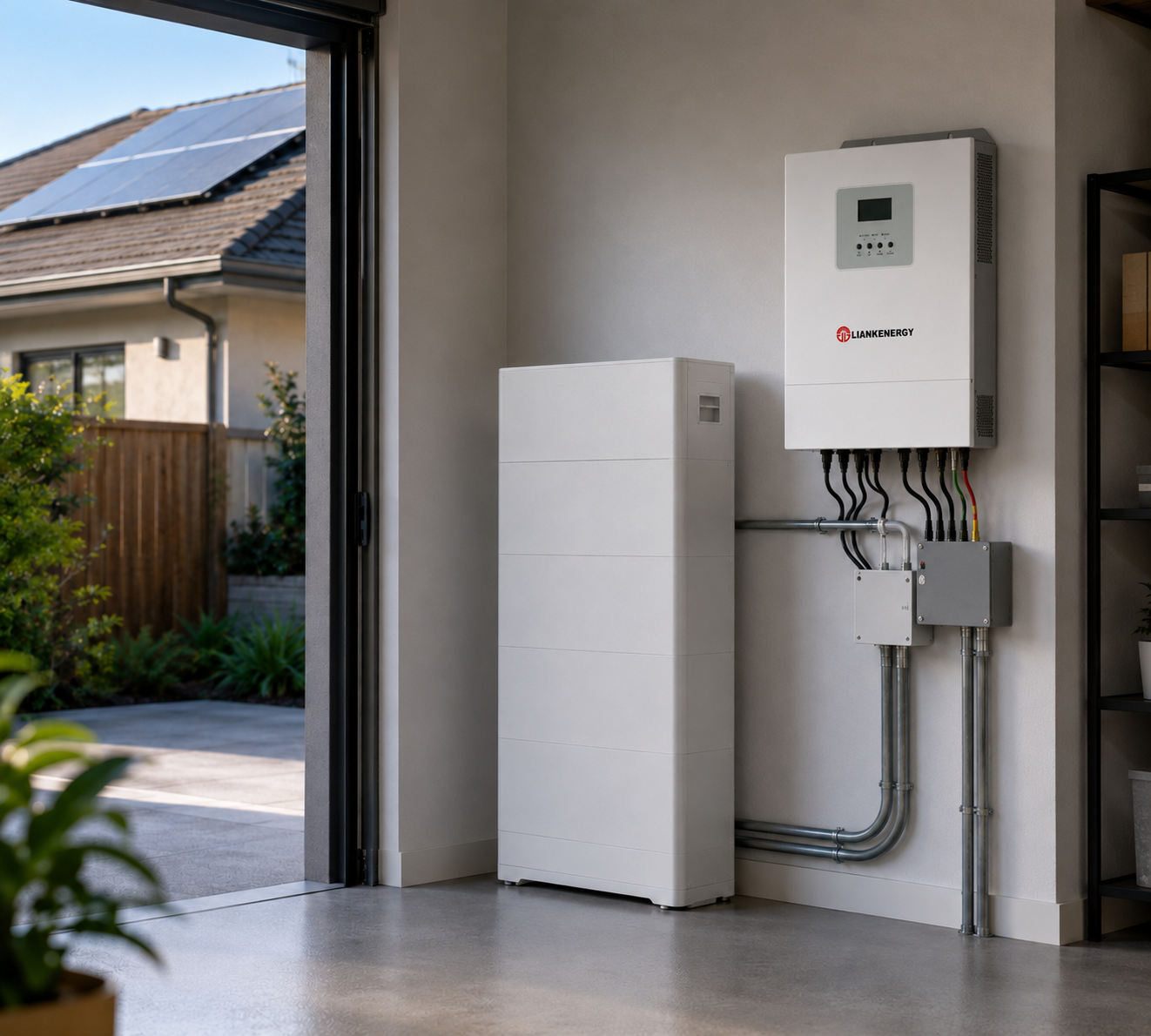 Integrated energy storage engineering