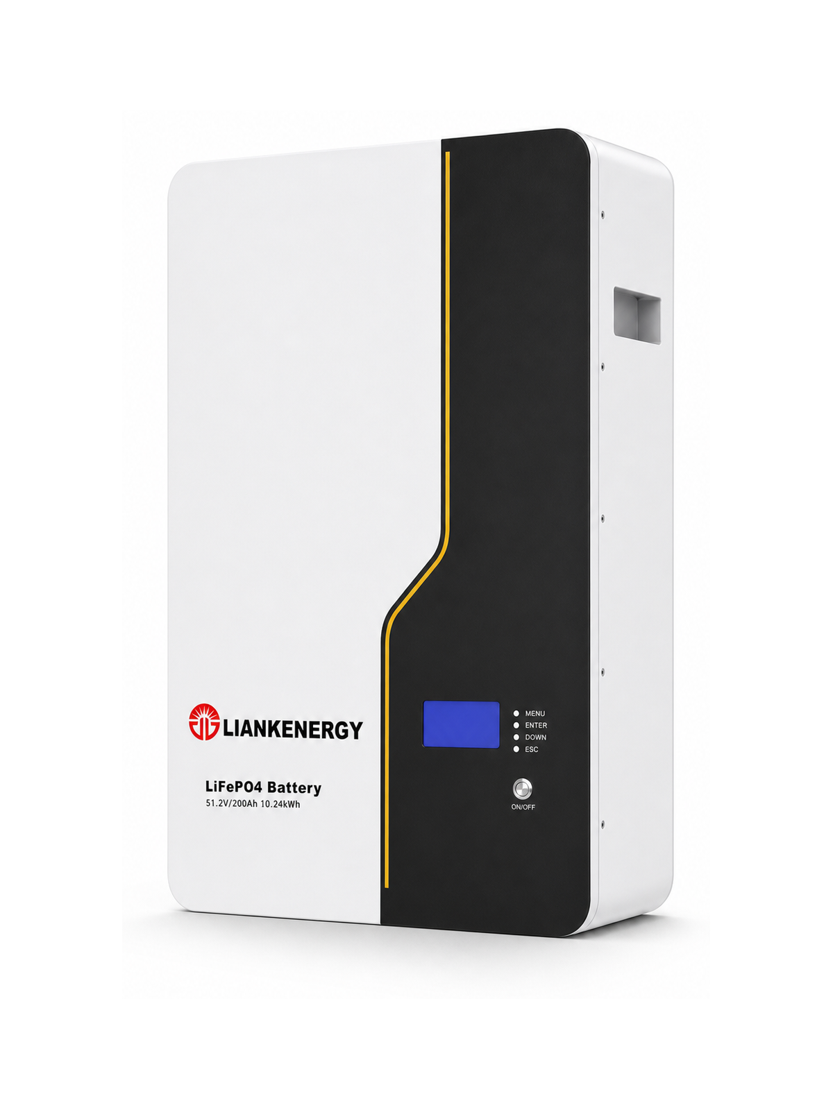 E-STONE 5.1kWh Home Battery - Front-right 45 degree view