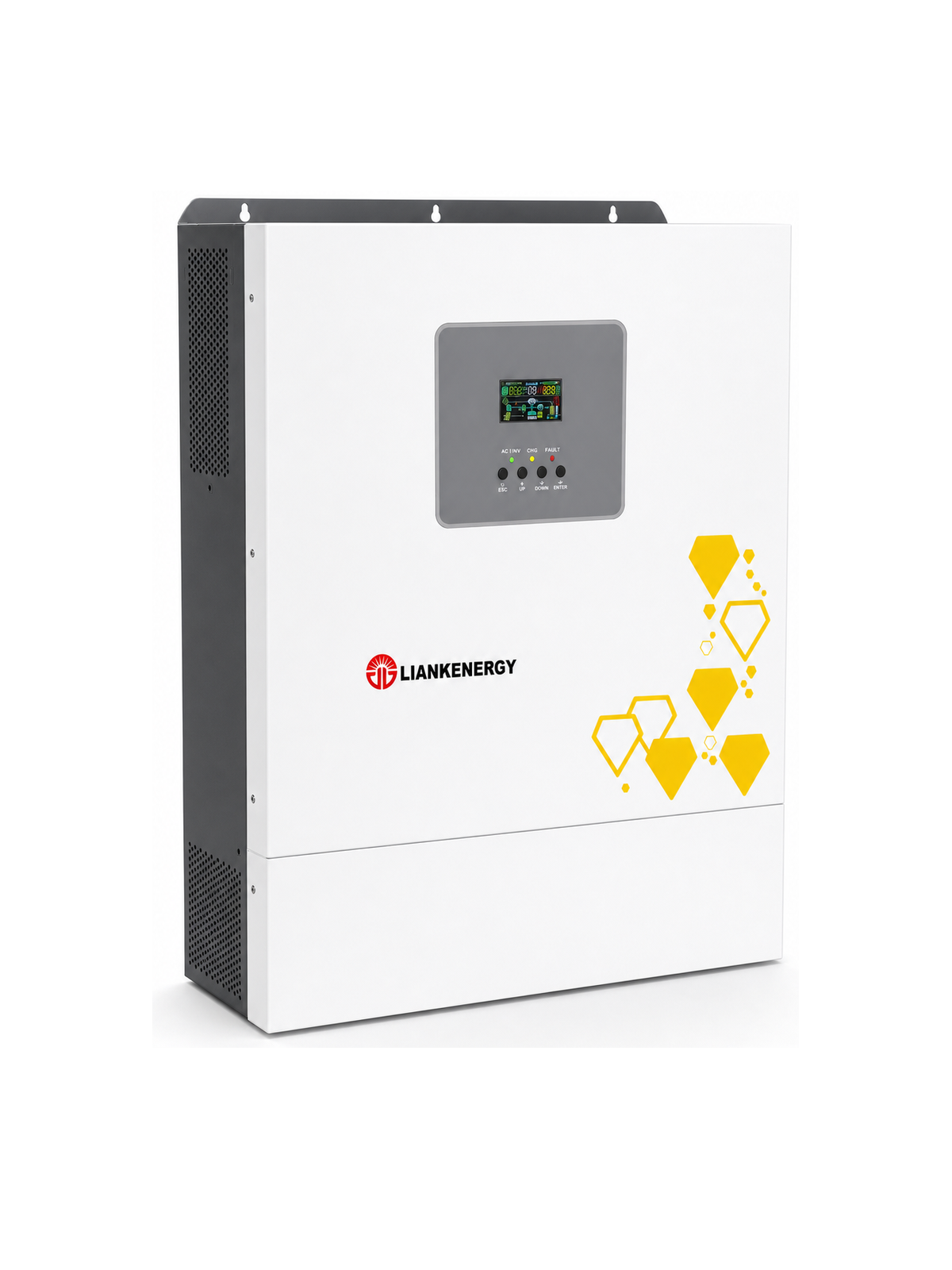 PV-INV 11kW Hybrid Solar Inverter - Front-left 45 degree view
