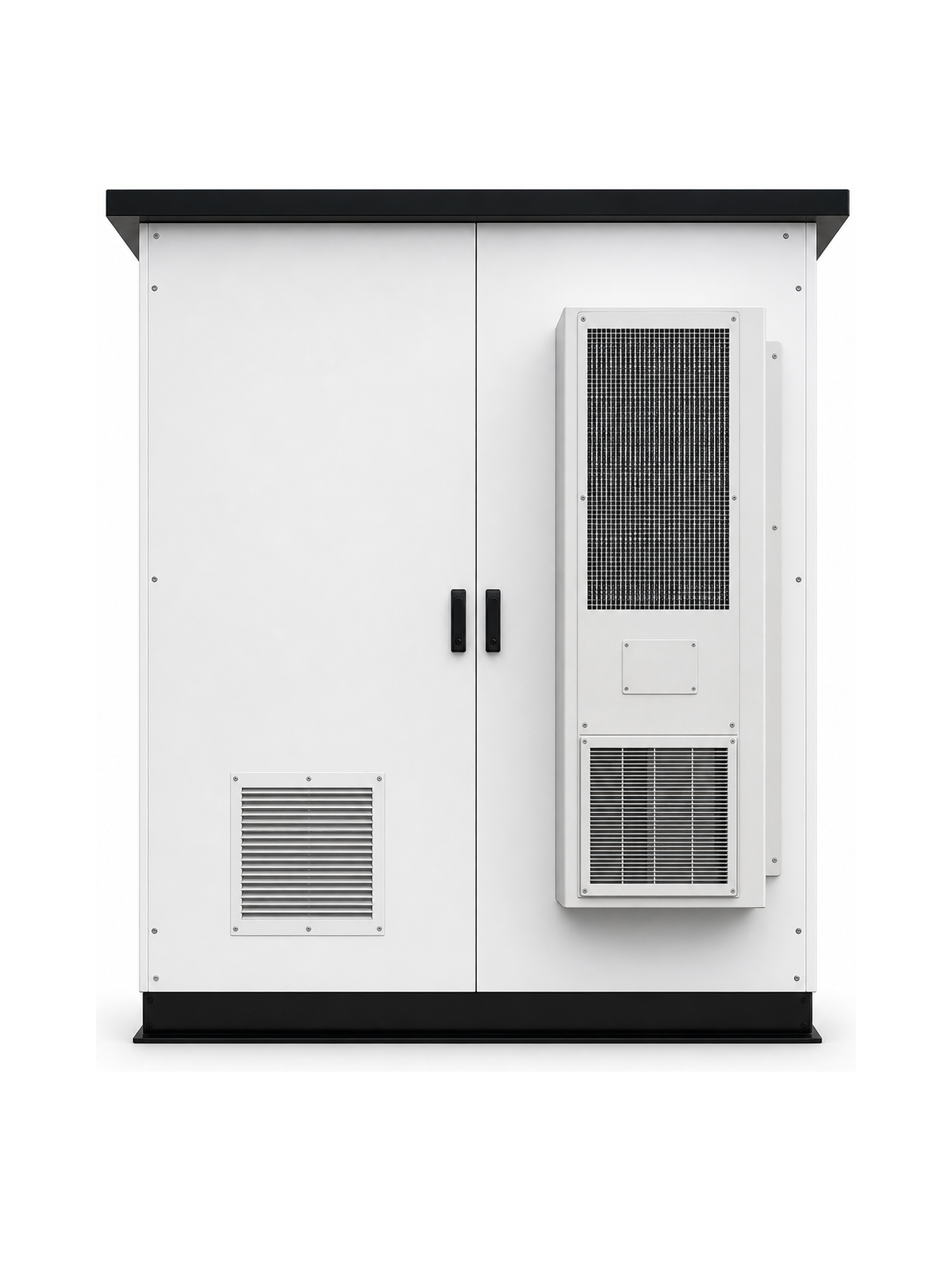 BESS 200kWh Integrated ESS - Rear straight view